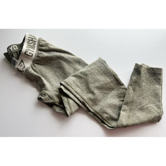Gymshark • Flex High Waisted Leggings Khaki Sand - Picture 1 of 7